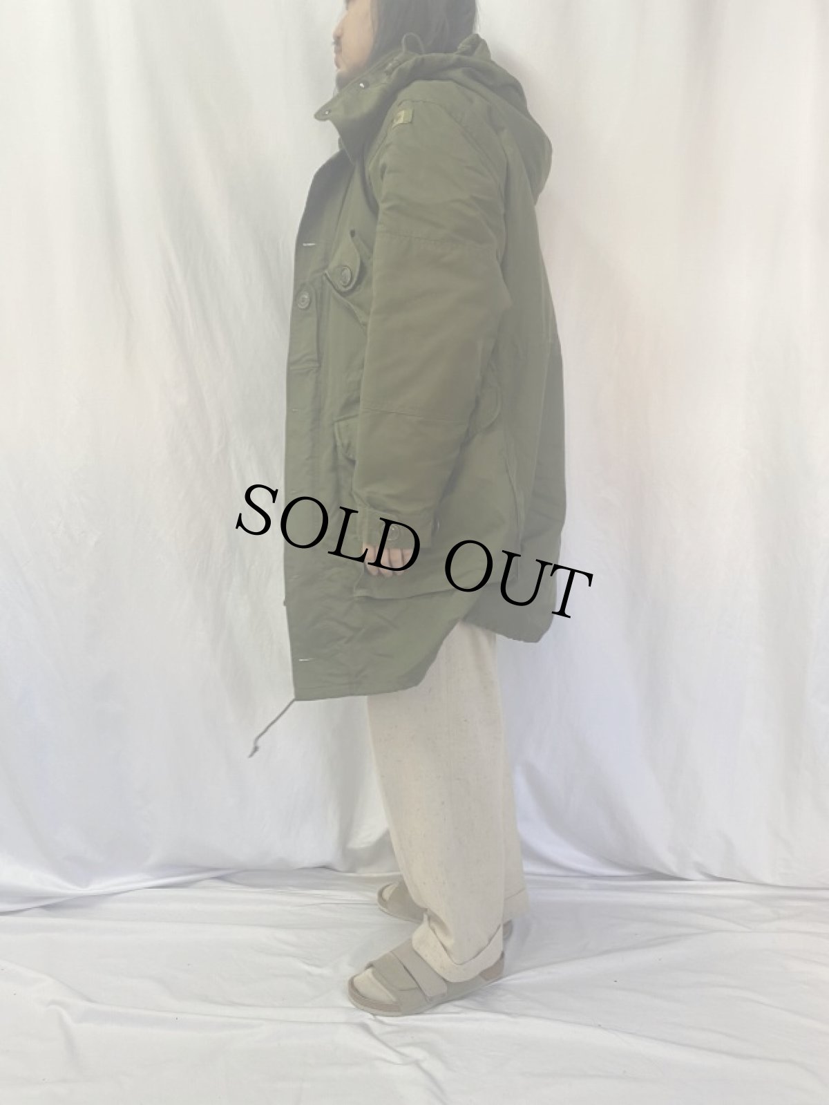 画像3: 90's CANADIAN ARMY ECW コンバットパーカー LONG SMALL (3)