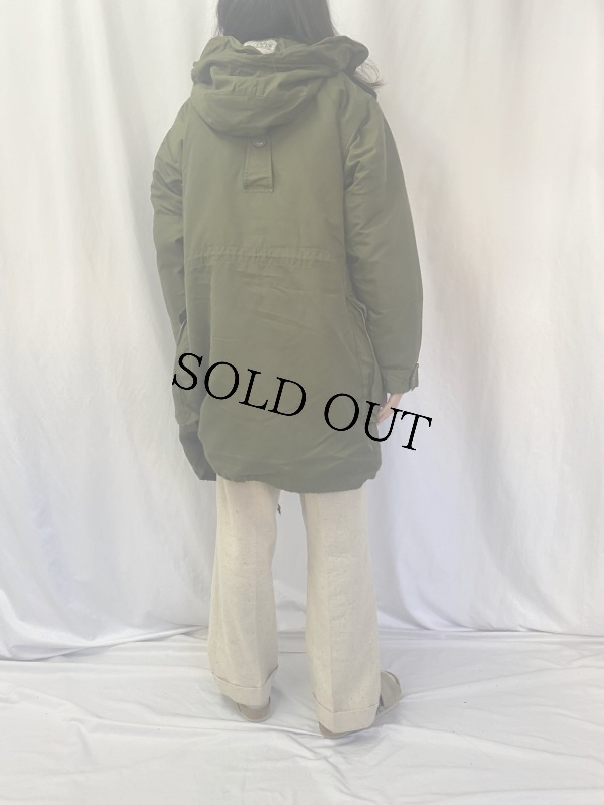 画像4: 90's CANADIAN ARMY ECW コンバットパーカー LONG SMALL (4)