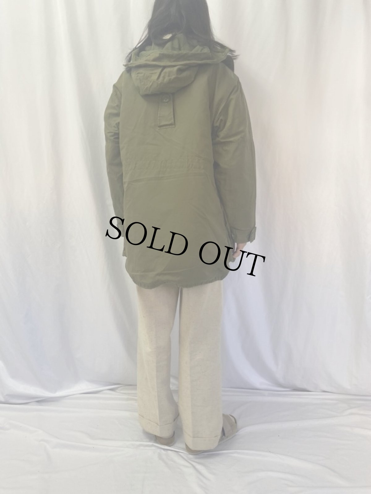 画像4: 90's CANADIAN ARMY ECW コンバットパーカー SHORT MEDIUM (4)