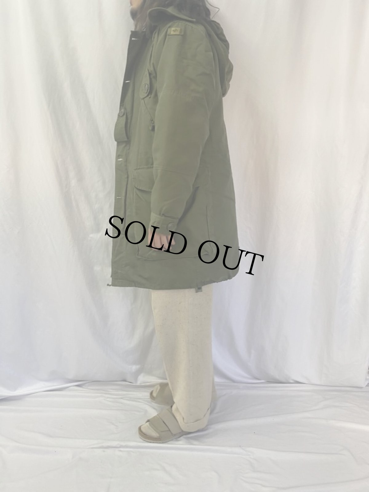 画像3: 80's CANADIAN ARMY ECW コンバットパーカー SHORT LONG (3)