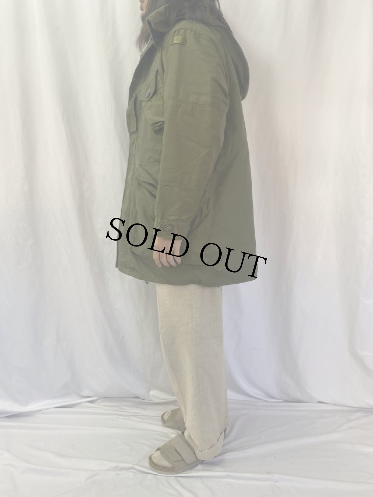 画像3: 90's CANADIAN ARMY ECW コンバットパーカー SHORT SMALL (3)