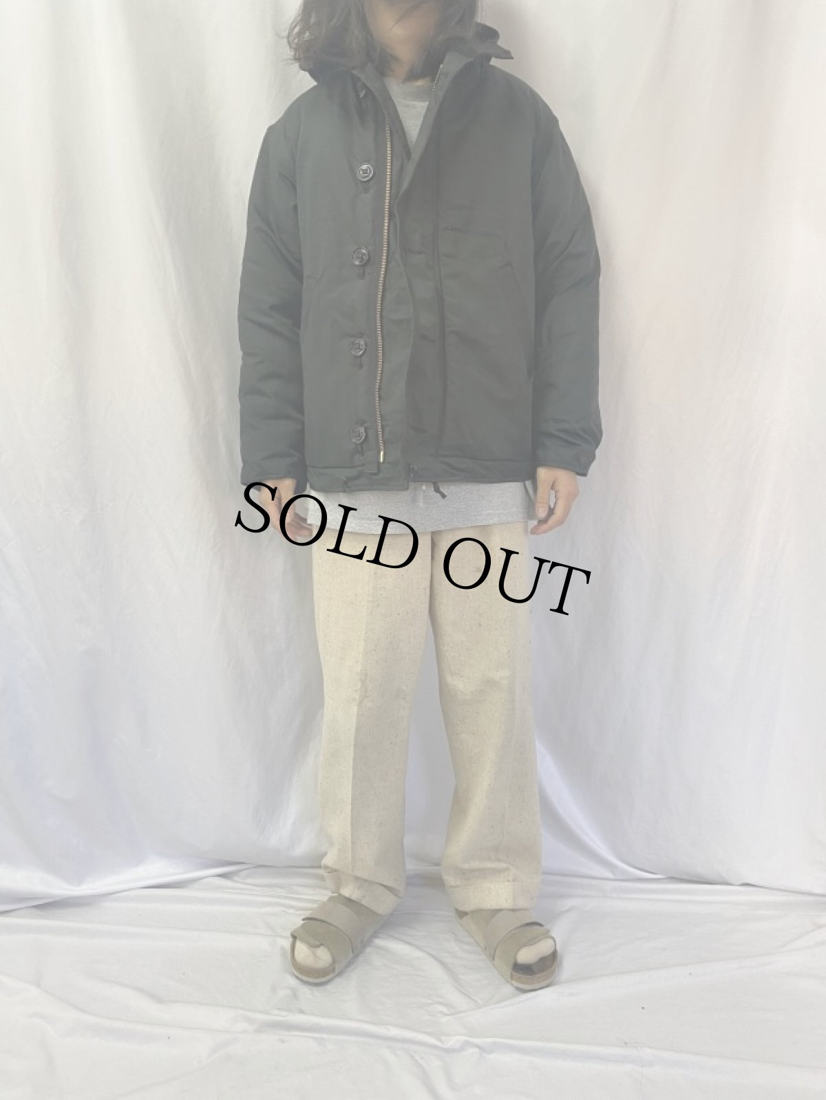 画像2: 80's ROYAL CANADIAN NAVY INTERMEDIATE COLD WEATHER PARKA REGULAR MEDIUM (2)