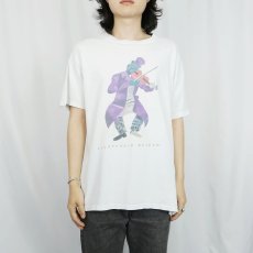画像2: 90's GUGGENHEIM MUSEUM USA製 "Marc Chagall / Green Violinist" アートプリントTシャツ XL (2)