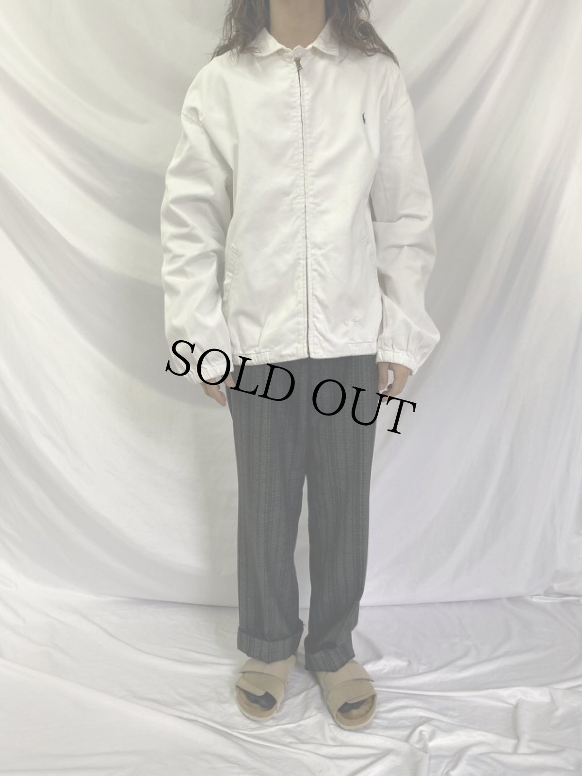 画像2: 90's POLO Ralph Lauren USA製 コットンスウィングトップ L (2)