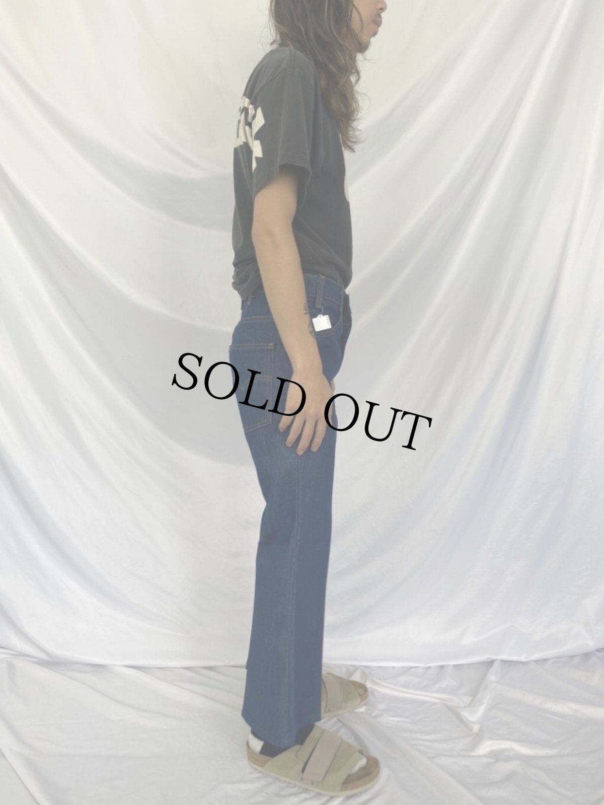 画像3: 80's Levi's 684 ベルボトムデニムパンツ W31 (3)