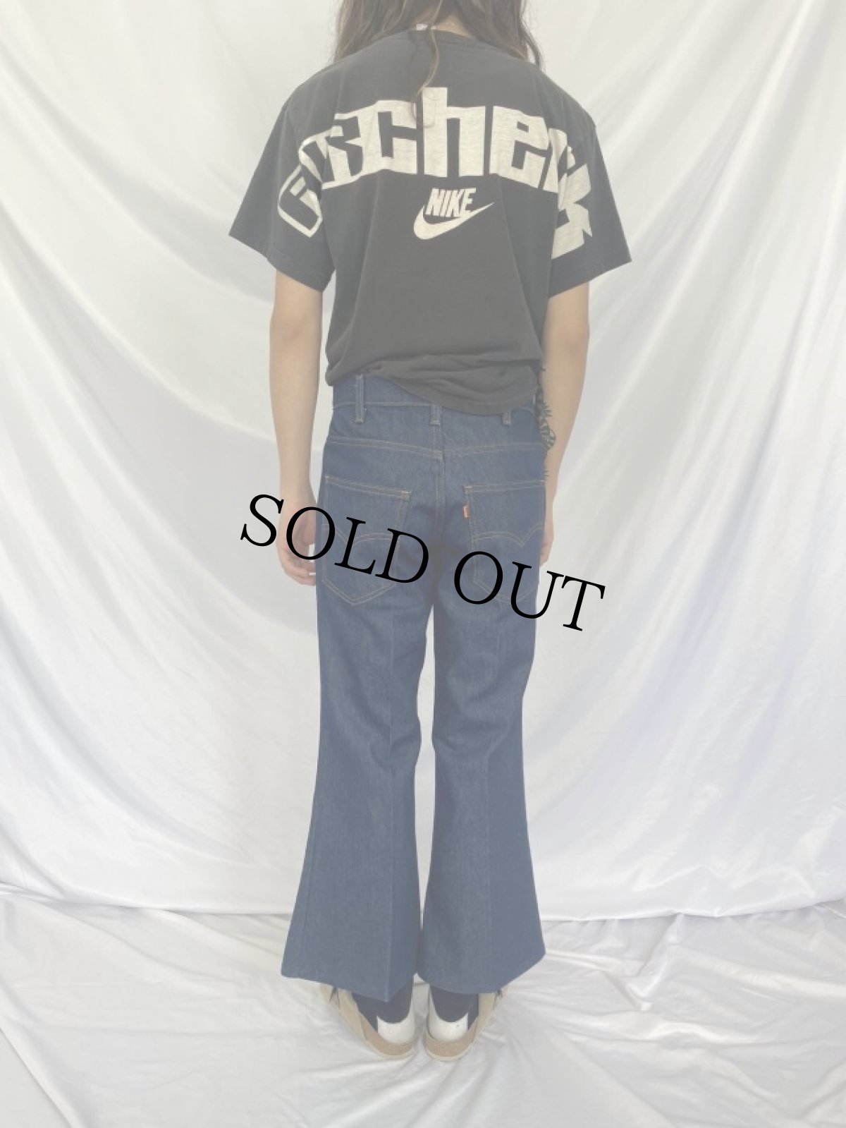 画像4: 80's Levi's 684 ベルボトムデニムパンツ W31 (4)