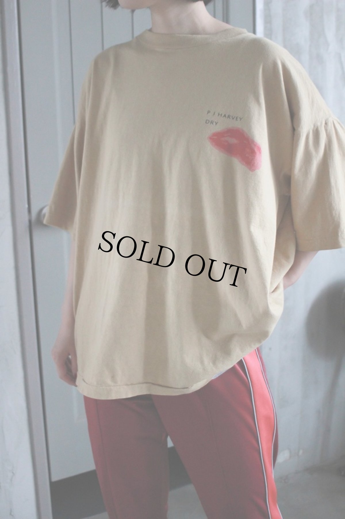 画像4: 【SALE】 90's P J HARVEY ロックミュージシャンプリントTシャツ XL (4)