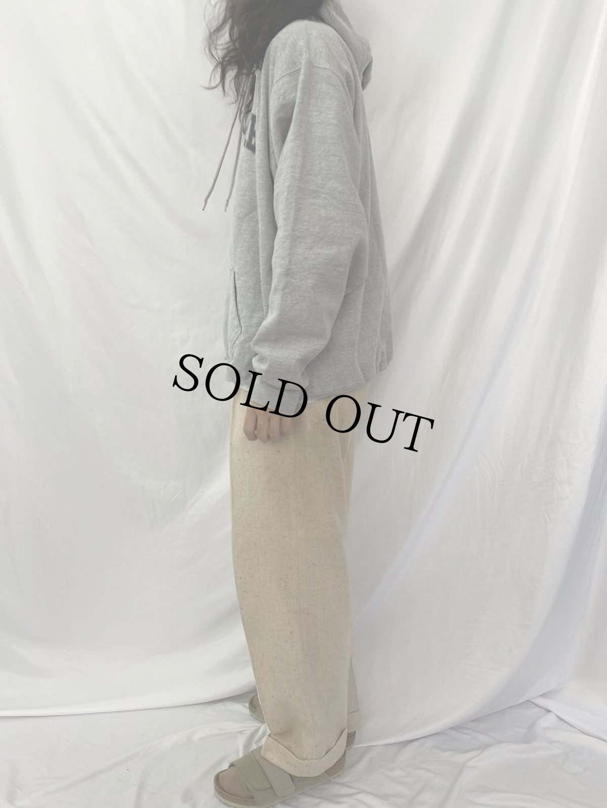 画像3: STEVE AND BARRY'S "NOTRE DAME" プリントスウェットフーディー XL (3)