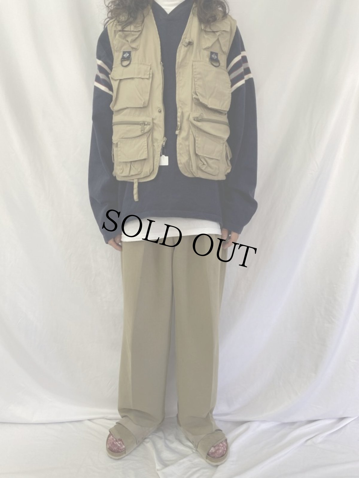 画像2: 90's Columbia フィッシングベスト (2)