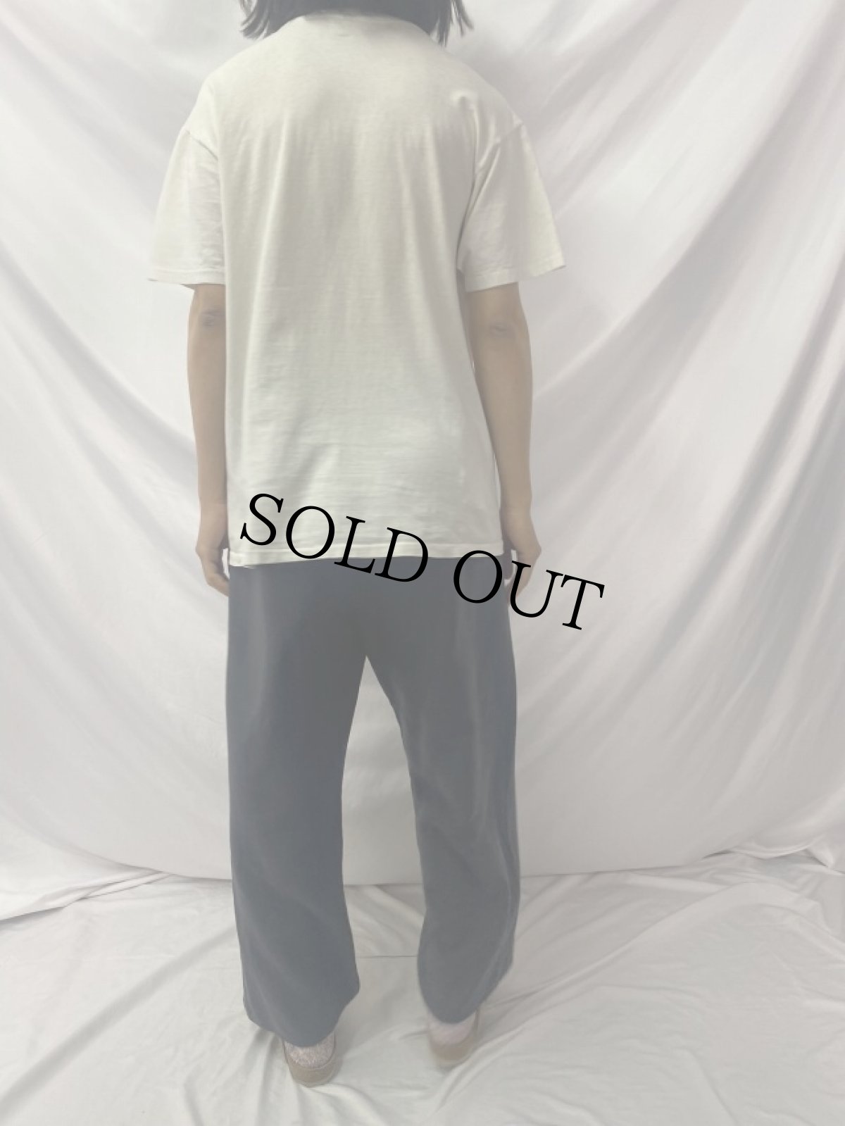 画像4: 90's Henry Miller 小説家イラストTシャツ XL (4)