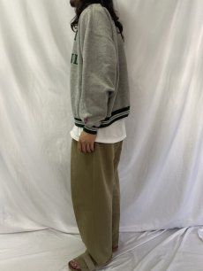 画像3: 90's MV SPORT USA製 "UNIVERSITY OF PORTLAND" ボーダーリブスウェット XL (3)