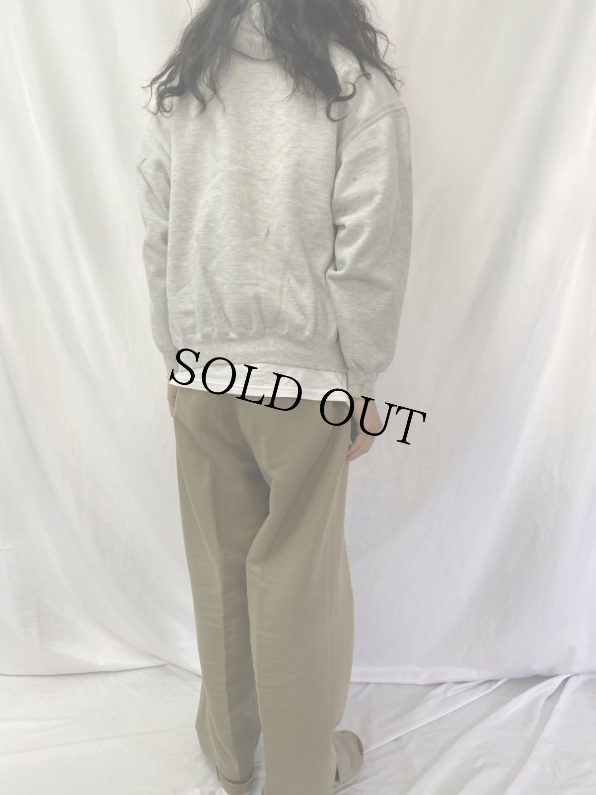 画像4: 90's Champion THE BIG HEAVY USA製 "ILLINOIS" スウェットフーディ L (4)