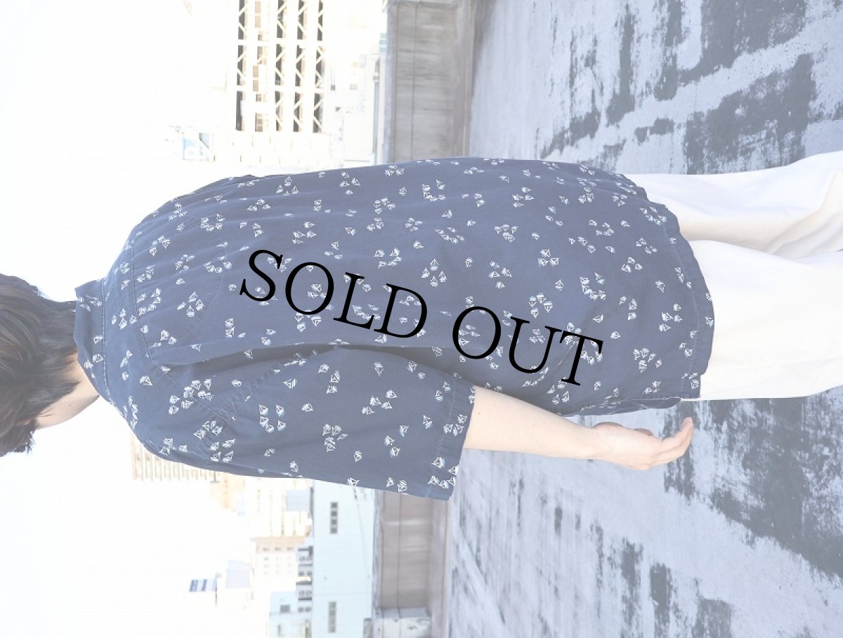 画像2: 70's レザー切り替えデニムジャケット (2)