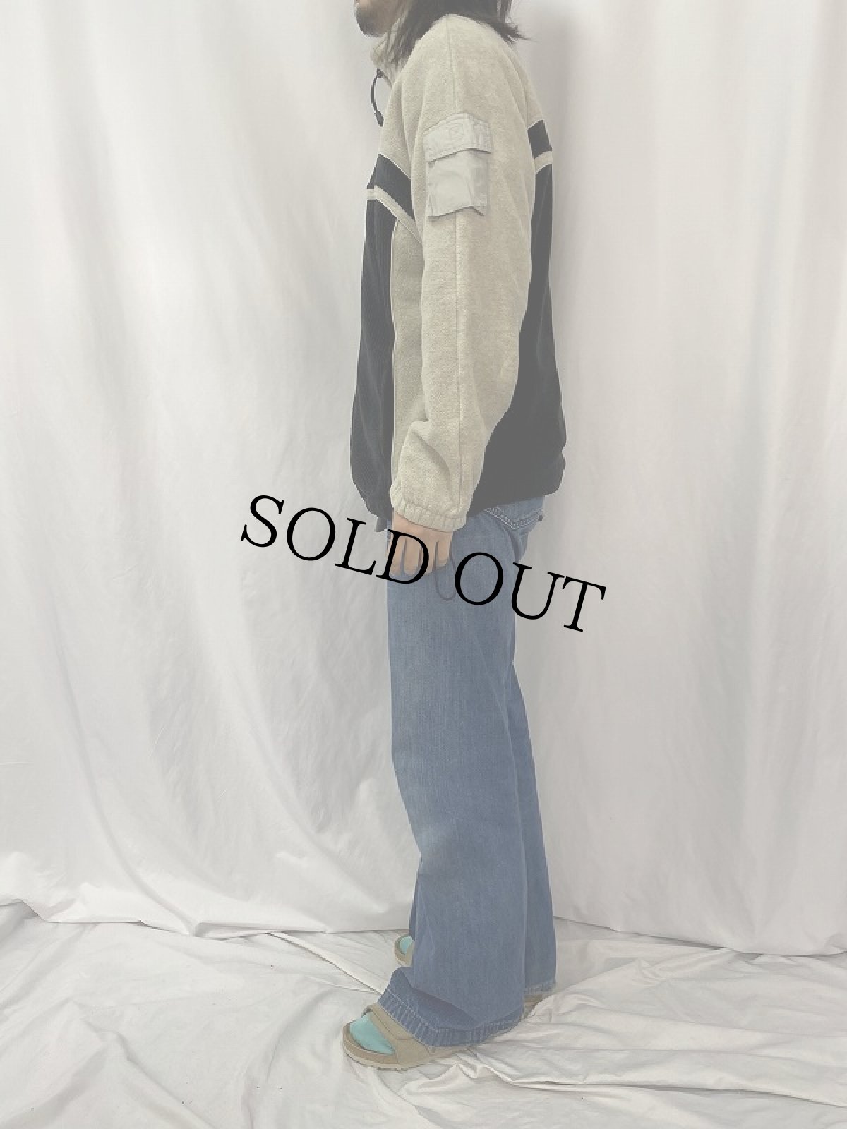 画像3: 太畝フリース ジップジャケット S  (3)