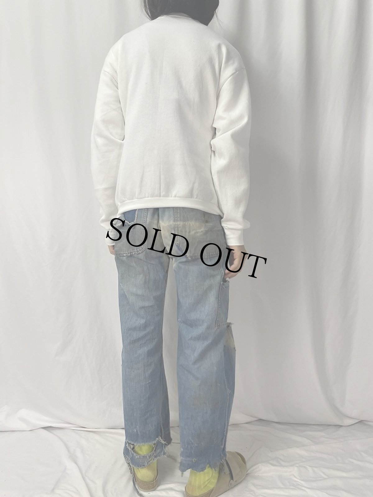 画像4: 90's FELIX USA製 "LOGANSPORT BERRIES" キャラクタースウェット L (4)