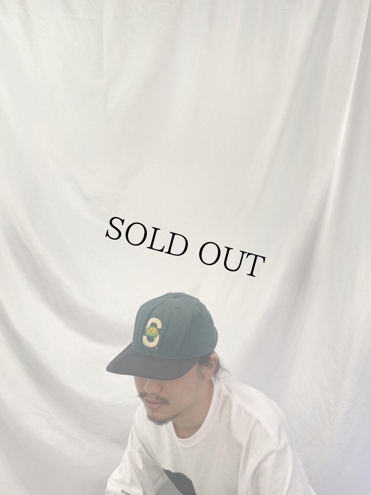 画像2: 80's NEWERA NBA Seattle Supersonics ロゴ刺繍 スナップバック キャップ MEDIUM-LARGE (2)