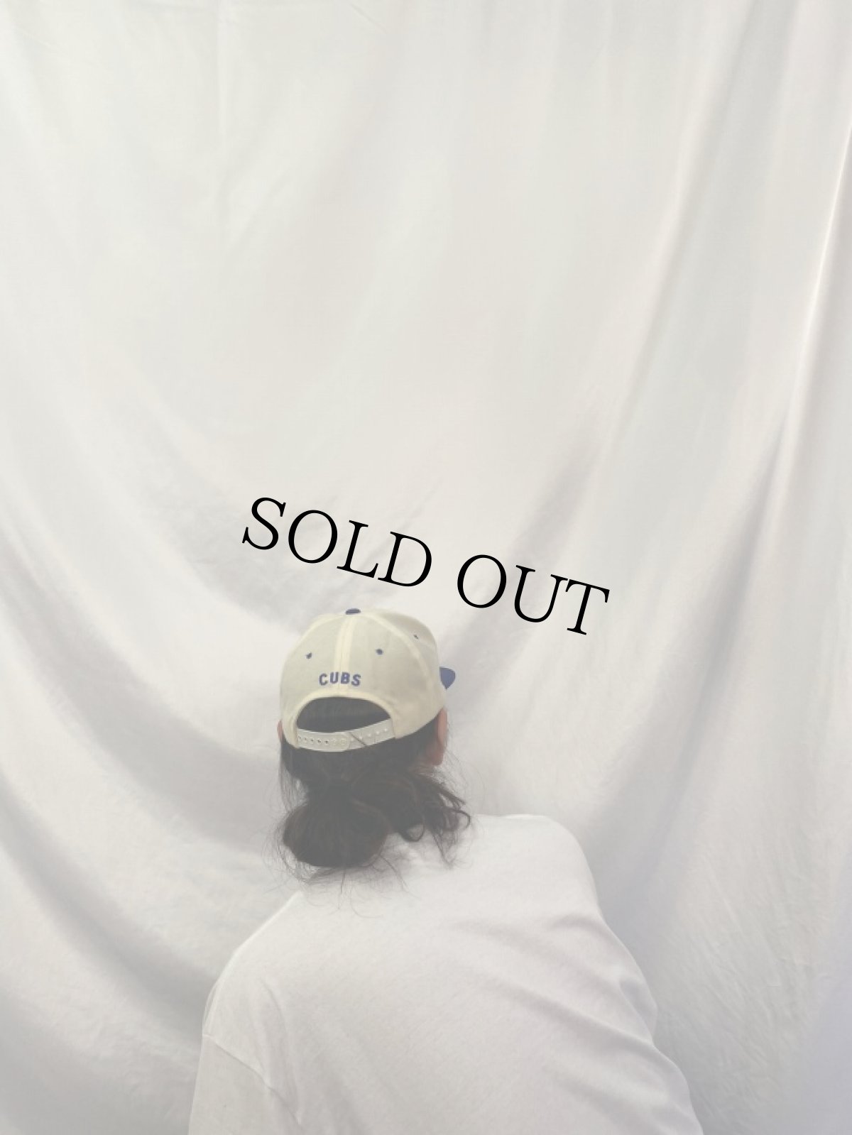 画像4: 80's NEWERA MLB Chicago Cubs ロゴ刺繍 スナップバック ベースボールキャップ DEADSTOCK (4)