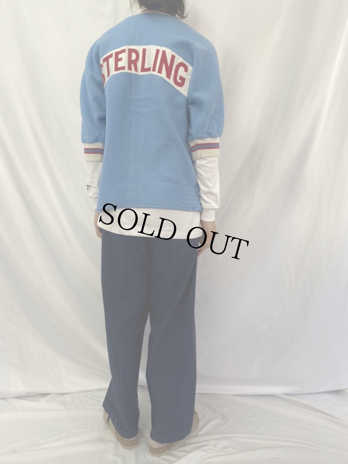 画像5: 60's Wilson USA製 "STERLING" 半袖スタジャン 40 (5)