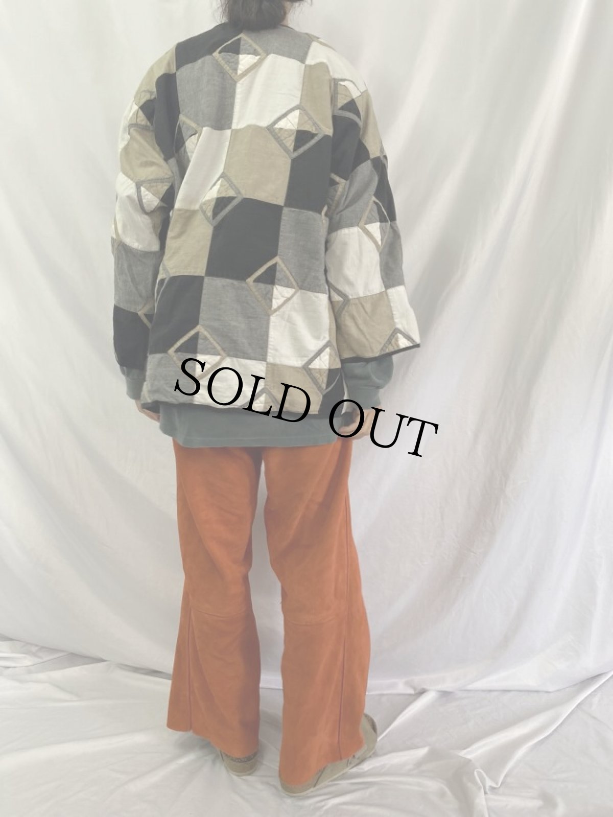 画像6: YAK MAGIC リバーシブル パッチワークジャケット (6)