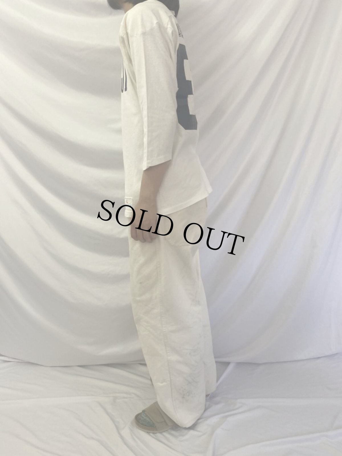 画像3: 70's Champion バータグ USA製 "OKOBOJI" フットボールロンＴ L (3)