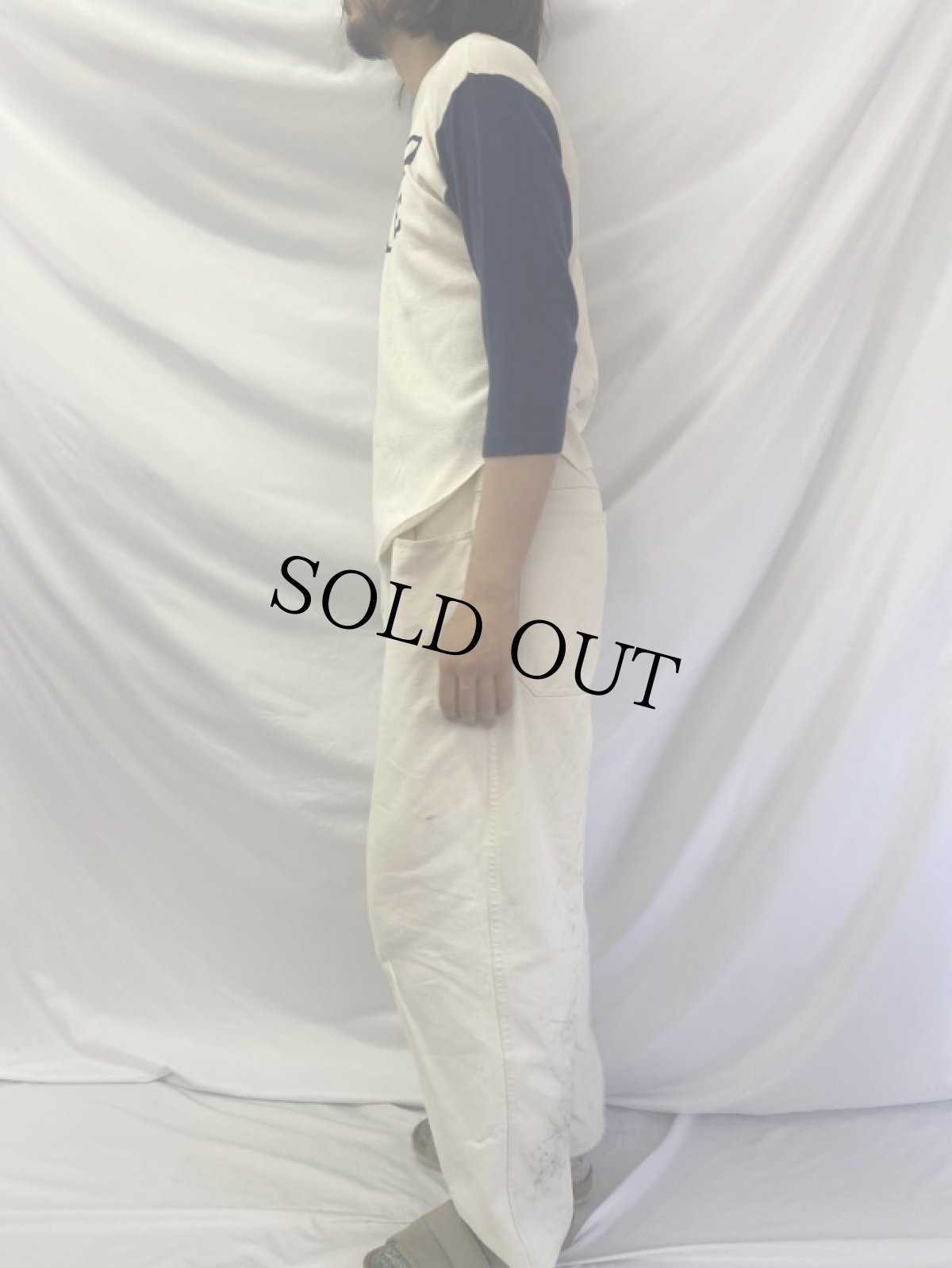 画像3: 70's Champion バータグ USA製 "GENESED STATE" 染み込みプリントロンT L (3)