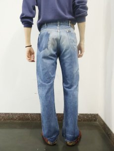 画像2: 60〜70's Lee 101Z USA製 サイド黒 デニムパンツ W32 (2)
