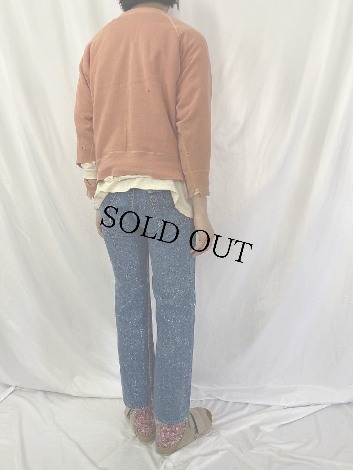 画像4: 60's〜 ラグラン 無地スウェット (4)