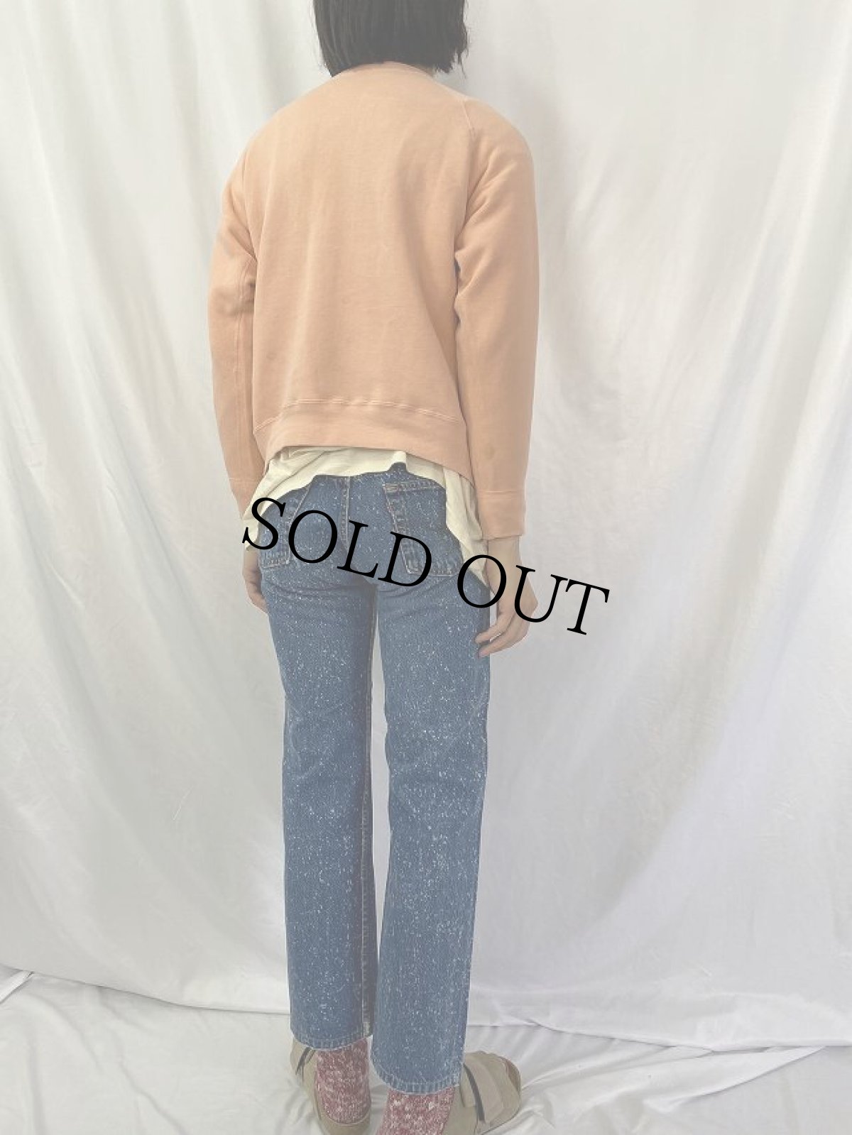 画像4: 60's〜 ラグラン 無地スウェット (4)