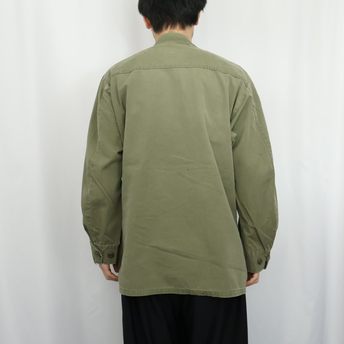 画像3: 60's U.S.ARMY "ノンリップ" ジャングルファティーグジャケット 5th  (3)