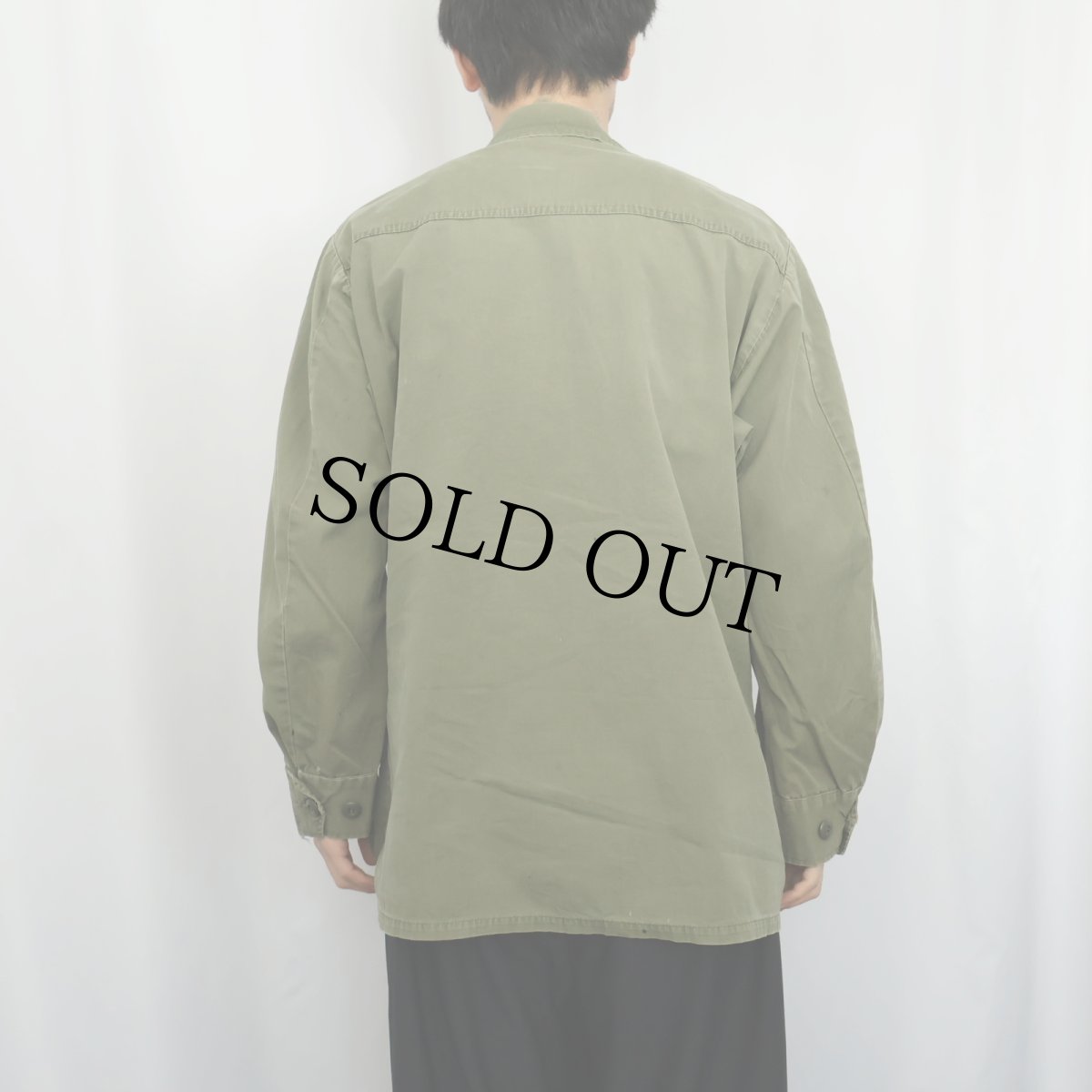 画像3: 60's U.S.ARMY "ノンリップ" ジャングルファティーグジャケット 5th  (3)