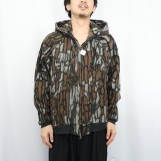 画像2: 80's〜 ツリーバークカモ フリースジップジャケット  (2)