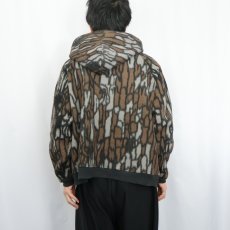 画像3: 80's〜 ツリーバークカモ フリースジップジャケット  (3)
