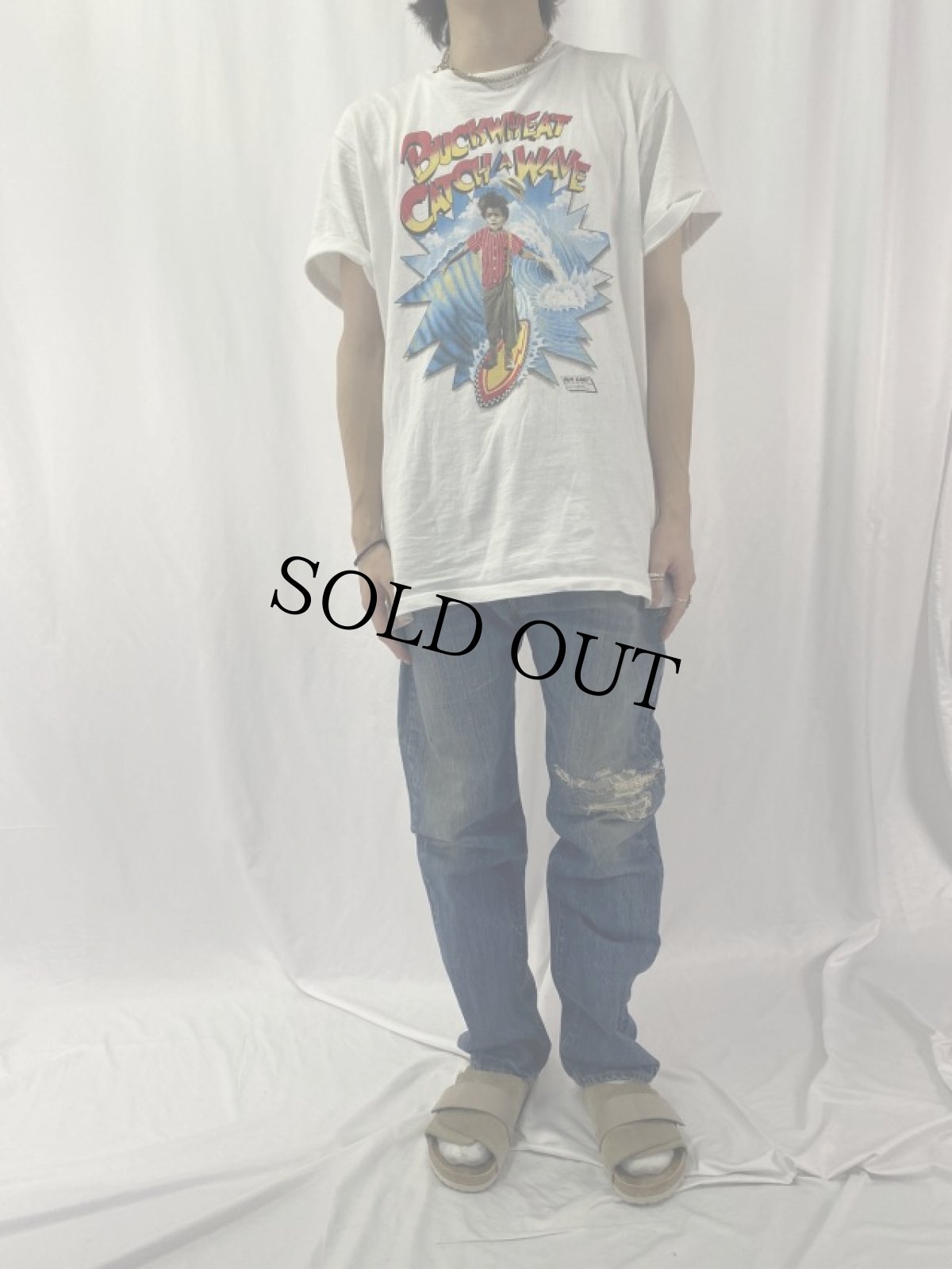 画像2: 70's Levi's 505 66single デニムパンツ W35 (2)