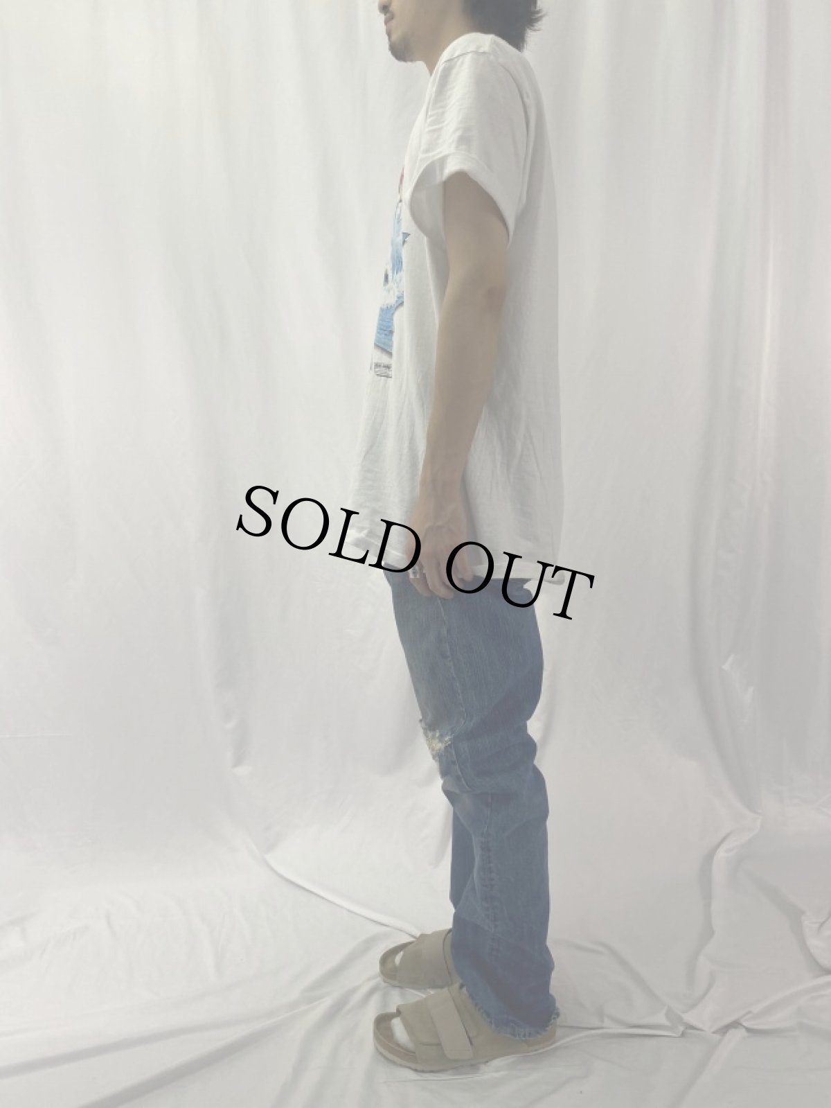 画像3: 70's Levi's 505 66single デニムパンツ W35 (3)