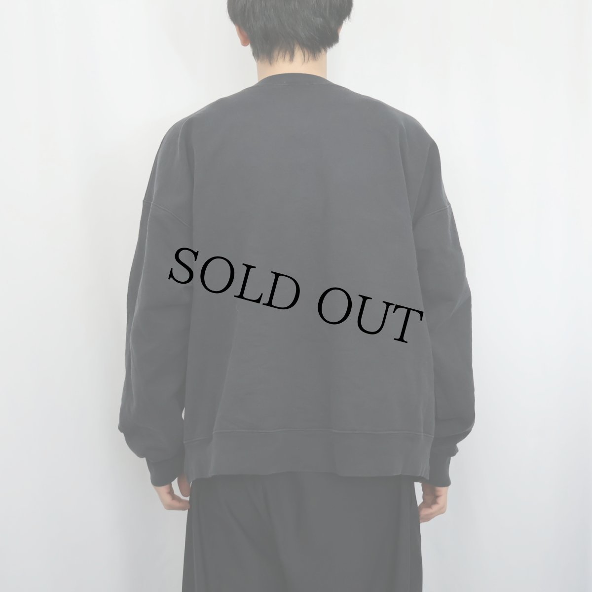 画像3: THRASHER ロゴプリントスウェット BLACK (3)