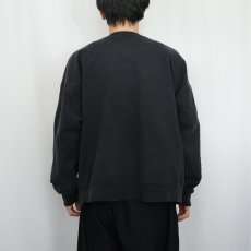 画像3: THRASHER ロゴプリントスウェット BLACK (3)