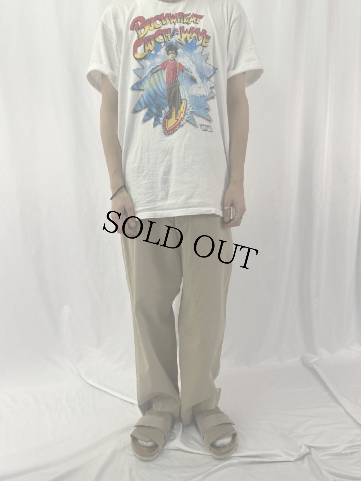 画像2: 50's U.S.ARMY チノトラウザーズ W34 (2)