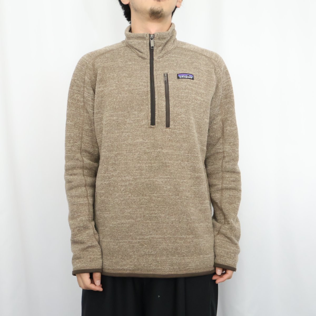 画像2: 2015AW Patagonia ハーフジップベターセーター M (2)