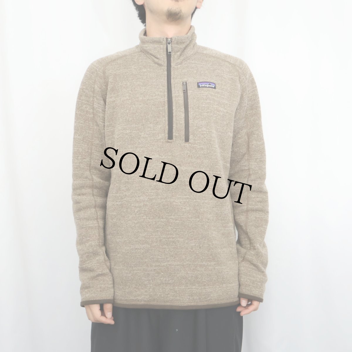 画像2: 2015AW Patagonia ハーフジップベターセーター M (2)