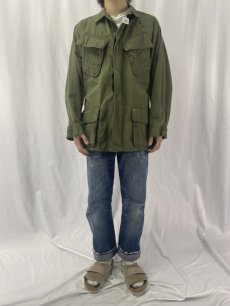 画像2: 60's U.S.ARMY リメイク ジャングルファティーグジャケット 4th MEDIUM-REGULAR (2)