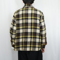 画像3: 70〜80's CPO KOREA製 チェック柄 CPOシャツジャケット L (3)
