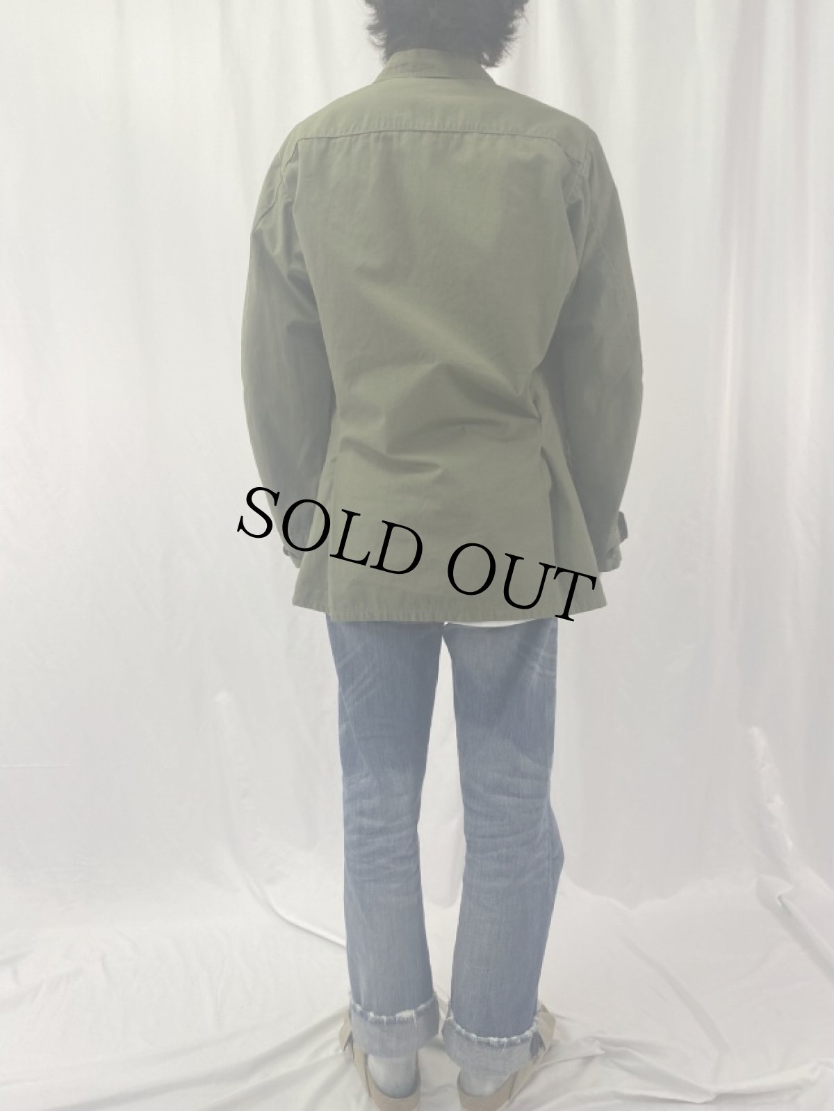 画像4: 60's U.S.ARMY リメイク ジャングルファティーグジャケット 4th MEDIUM-REGULAR (4)