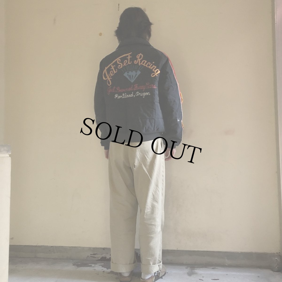 画像5: 70〜80's Swingster ワッペン付き 中綿ワークジャケット L (5)