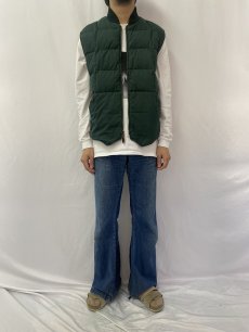 画像2: 80〜90's Eddie Bauer キルティングダウンベスト M (2)