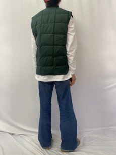 画像4: 80〜90's Eddie Bauer キルティングダウンベスト M (4)