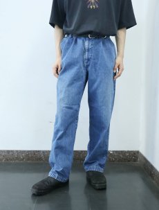 画像1: 2000's DOCKERS 2タックデニムパンツ W35 (1)