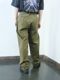 画像3: 90's POLO Ralph Lauren "HAMMOND PANT" 2タックコットントラウザーズ W35 (3)