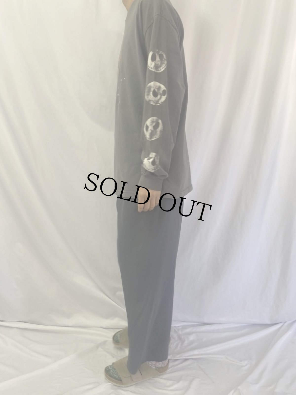 画像3: 90's "The Nightmare Before Christmas" キャラクターロンT L (3)