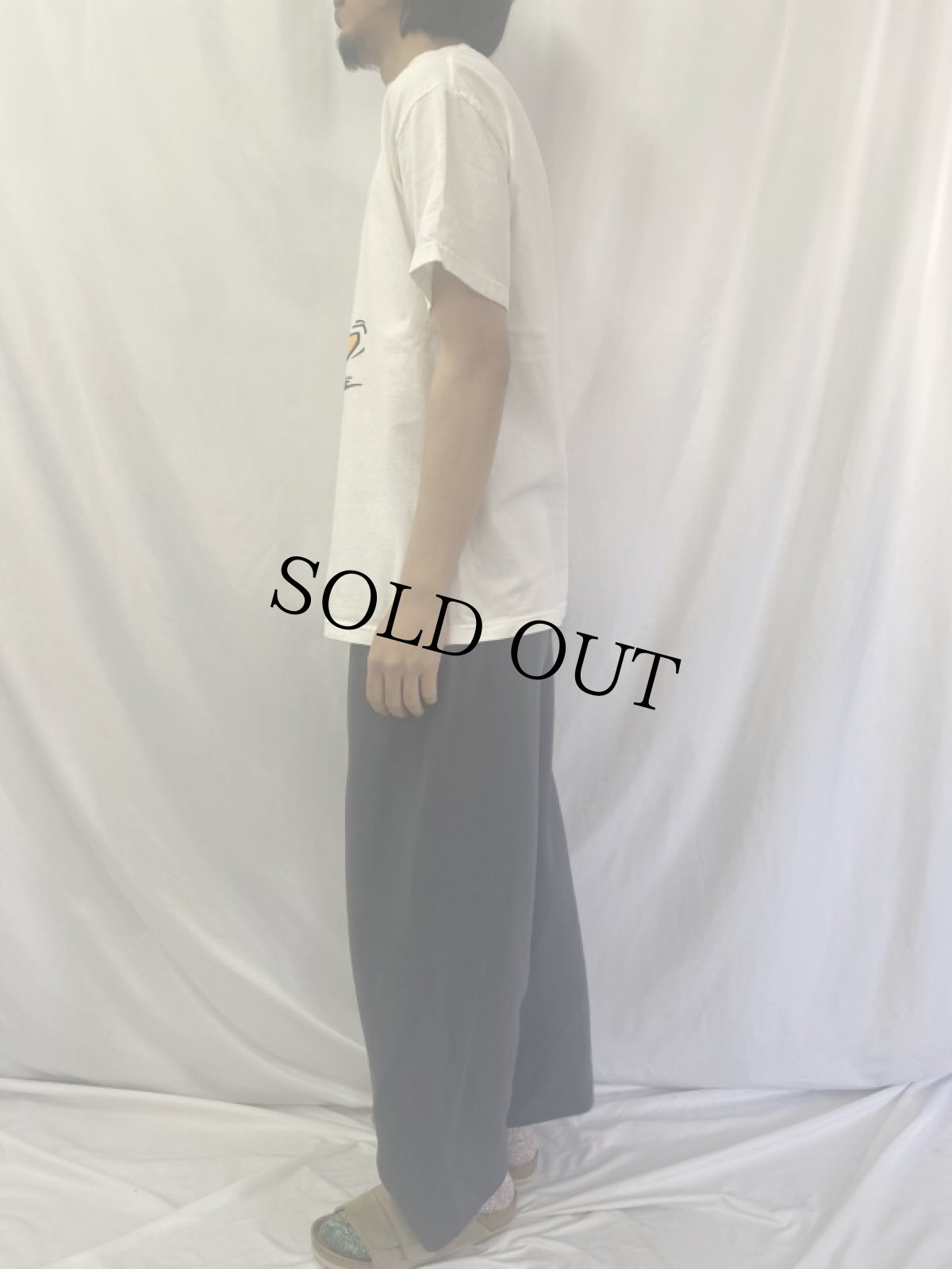 画像4: 90's UC SANTA CRUZ USA製 "通身眼" キャラクターTシャツ  L (4)