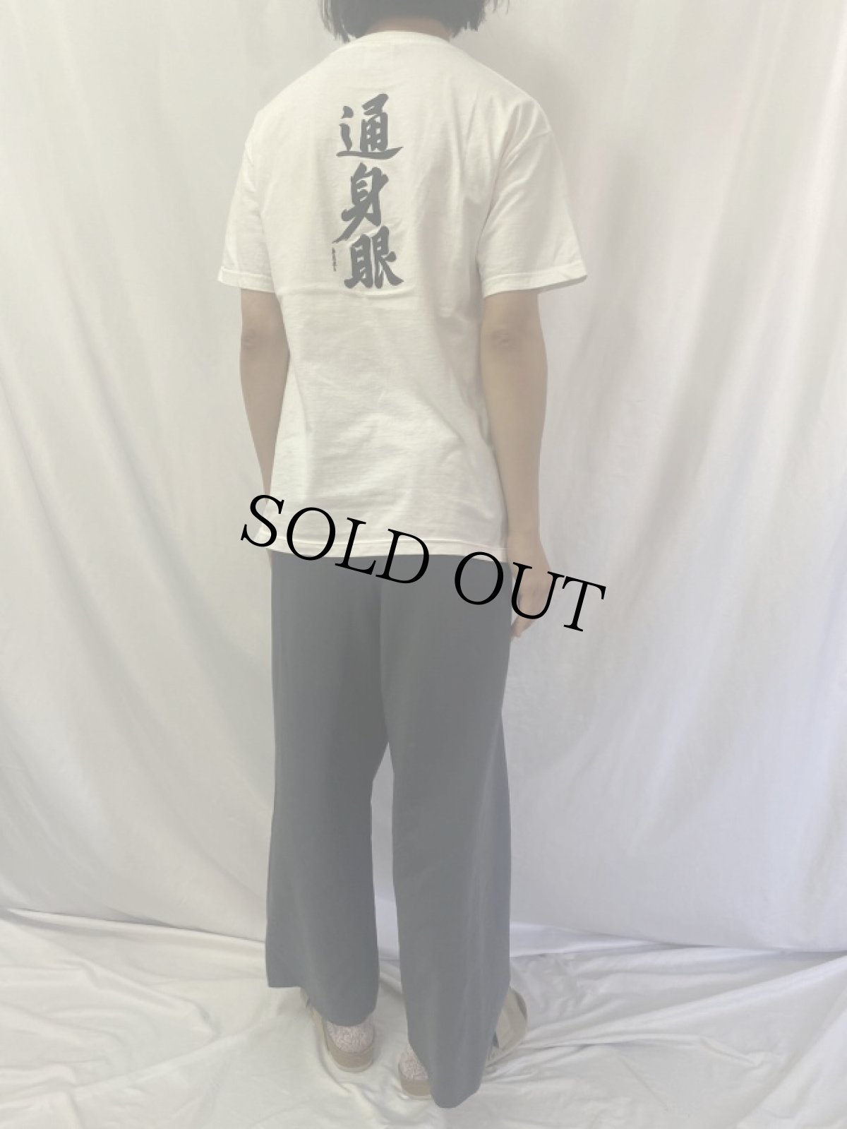 画像5: 90's UC SANTA CRUZ USA製 "通身眼" キャラクターTシャツ  L (5)